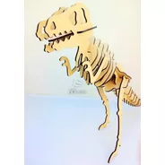 T-rex / Tiranosaurio Rex / Dinosaurio - Mdf / Fibrofacil