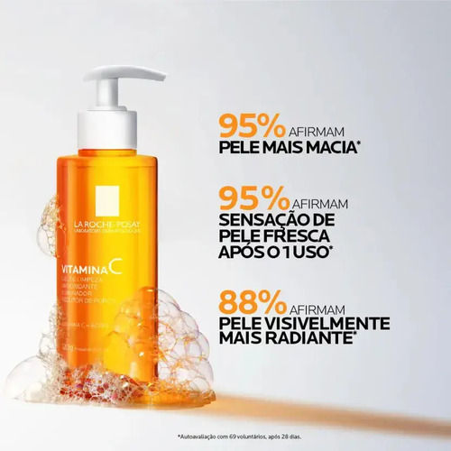 Gel de Limpeza Vitamina C La Roche-Posay 120G