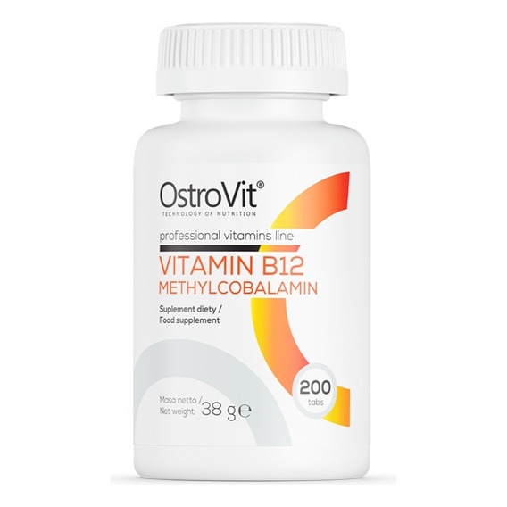 Vitamina B12 Metilcobalamina - 200tbs - Ostrovit