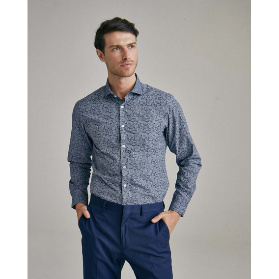 Camisa Arnaldo, Hombre, Vestir, Slim Fit, Fantasía, Equus