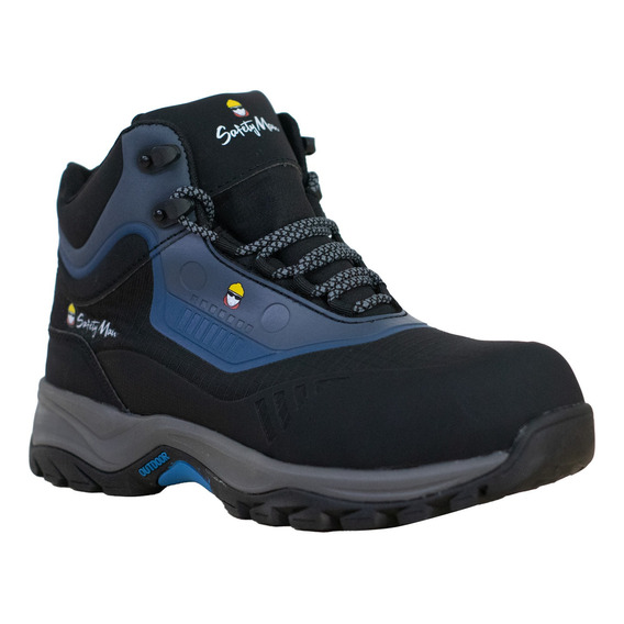 Bota De Seguridad Safetyman Trincada Anti Desagarre 