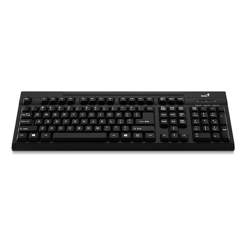 Teclado Genius KB-125 QWERTY español color negro