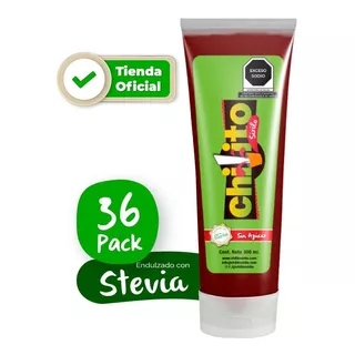 Chilito Sirilo Stevia 300ml (paq 36 Pzas)