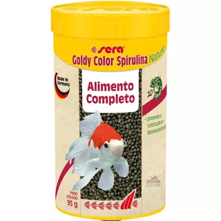 Racao Sera Goldy Color Spirulina Nature 95g