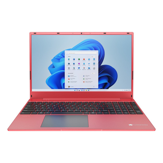 Laptop  Gateway Ultra Slim gwtn156-12bl roja AMD Ryzen 3 3250U  4GB de RAM 128GB SSD 1920x1080px Windows 10 Home