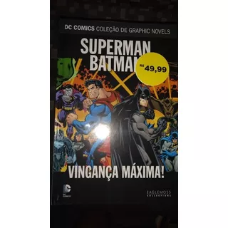 Superman E Batman: Vingança Máxima!, De Dc Comics. Editora Eaglemoss, Capa Dura, Edição 37 Em Português, 2017