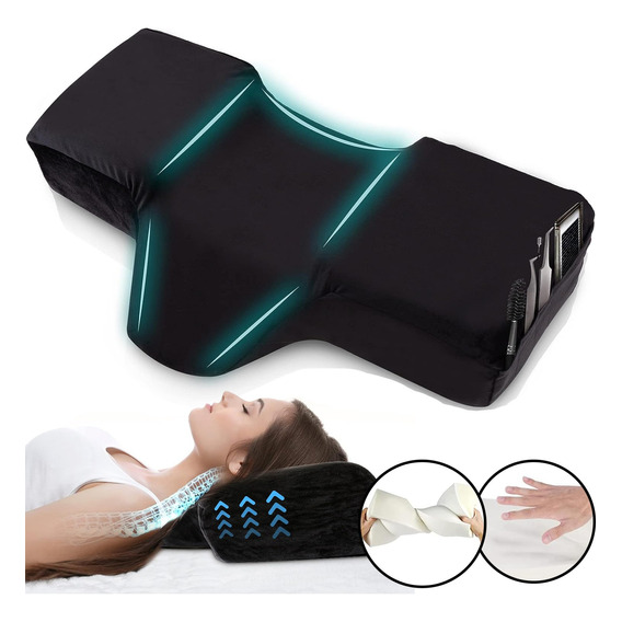 Almohada Cervical Profesional De Extensión Pestañas Forma U