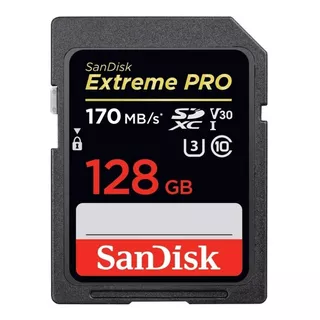 Tarjeta De Memoria Sandisk Sdsdxxd-128g Sdsdxxy-128g-gn4in  Extreme Pro 128gb