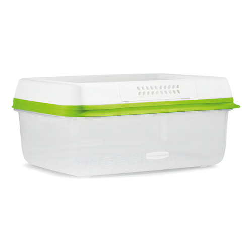 Portacomidas Recipiente Plástico Rubbermaid Fresh Envase 2.7 Color Verde