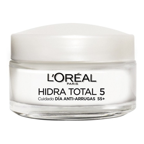 Crema Facial Antiarrugas +55 Loréal Paris Hidra-total X 50ml Tipo de piel Todo tipo de piel