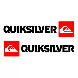 Par Adesivos Quiksilver Peugeot 206, 208, 207, 307, Hoggar 