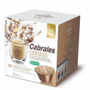 Cápsulas Café Cabrales Dolce Gusto Cortado X 12 U X 75gr
