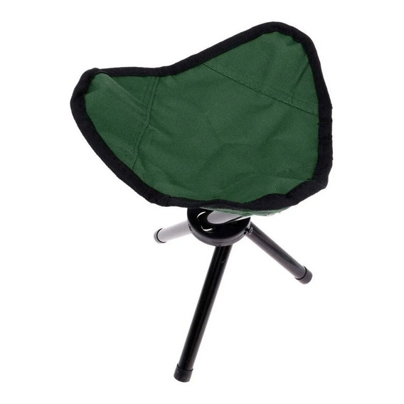 Taburete Safari Asiento Plegable P/ Camping Pesca Senderismo