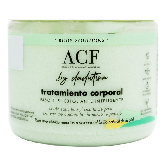 Acf By Dadatina Body Solutions Paso 1,5 Exfoliante Corporal