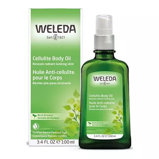 Weleda Aceite Celulitis Abedul Natural Orgánico De Alemania