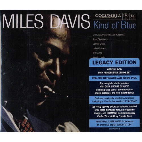 Miles Davis Kind Of Blue Legacy 2 Cd + Dvd Nuevo Origin