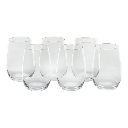 Set de 24 vasos de vidrio Dubai 480ml Nadir