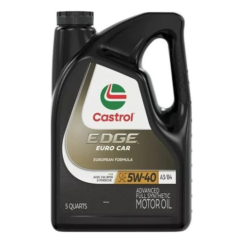 Aceite Castrol Edge 5w 40 A3/b4 Lubricante Sintetico 4,73l