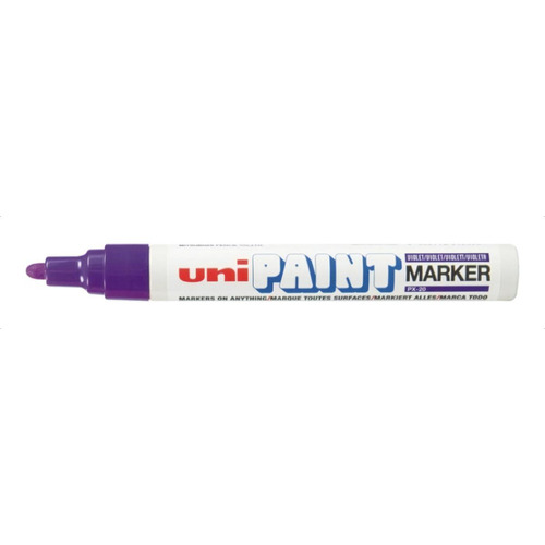 Rotulador Uni Paint Px-20, tinta violeta a base de aceite