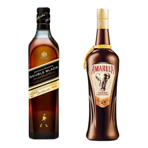 Whisky Double Black + Amarula