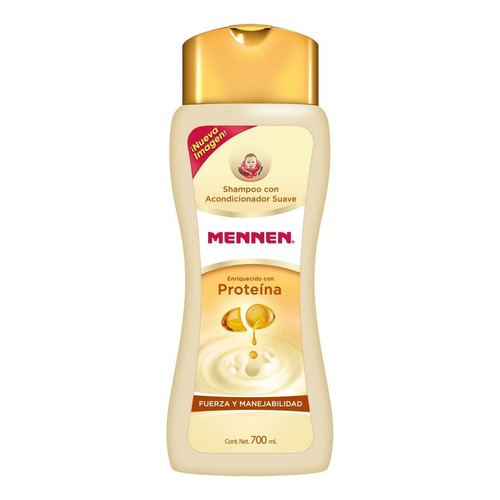 Shampoo Mennen Proteína 2 en 1 Fuerza y Manejabilidad 700ml