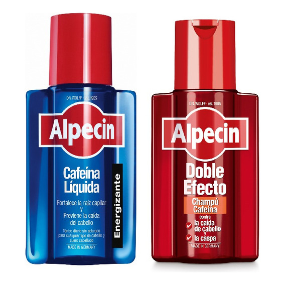 Pack Alpecin Tratamiento Liquid Caffeine+shamp Double Effect