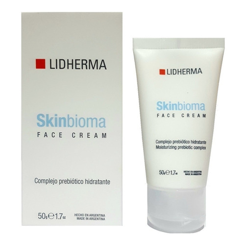 Skinbioma Face Cream Hidratante Reparadora Lidherma Momento de aplicación Día/Noche Tipo de piel Normal