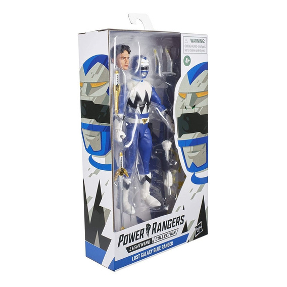 Colección Lightning de Power Rangers Lost Galaxy Blue Ranger