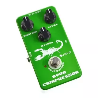 Pedal De Efecto Joyo Vintage Dynamic Compressor Jf-10  Verde