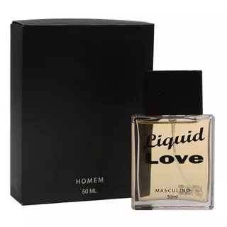 Perfume Afrodisíaco Masculino Liquid Love Man 50ml 2 Un