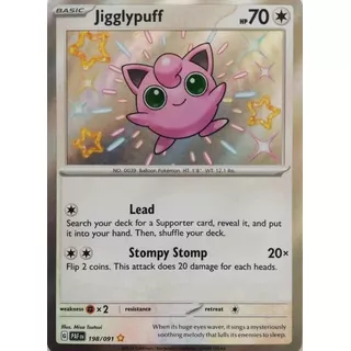 Pokémon Y G Jipplypuff 198/091 Shiny Rare Paf