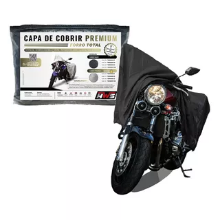 Capa Para Moto Grande Hws Forro Total Impermeável Premium