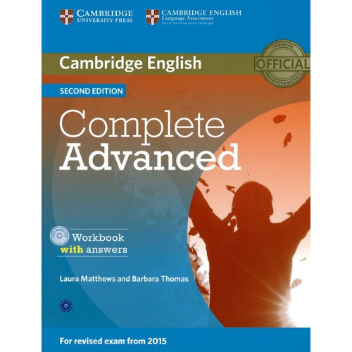 Complete Advanced -  Workbook W/key & Audio Cd 2nd Edition K