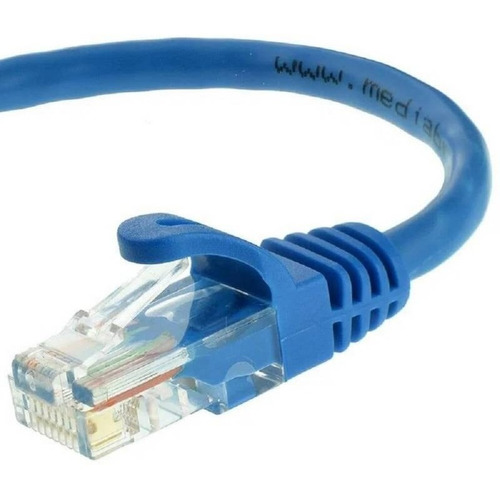 Cable De Red Internet Ethernet Cat 5e - Por Metros Azul