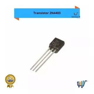 Transistor 10 Peças  2n4401 + 10 Peças 2n4403