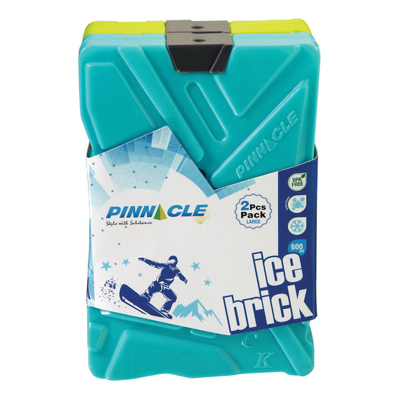 Ladrillos De Hielo Pinnacle 600 Ml 2pc