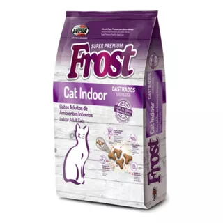 Alimento Frost Super Premium Cat Indoor Para Gato Adulto Sabor Mix Em Sacola De 1.5kg