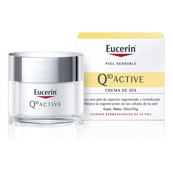 Eucerin Q10 Active Crema Facial Antiarrugas Día X 50 Ml