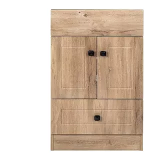 Mueble Vanitorio Ds Wood 50x80x40cm (no Incluye Cubierta)
