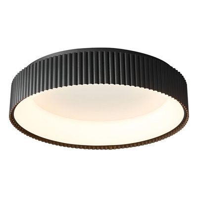 Plafon Zumo-pl 44w Calido Dimerizable Negro Ø61cm