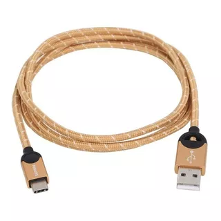 Cable Philips Dlc2628g Usb-a A Usb-c 1,2mtrs Color Dorado