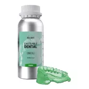 Resina Hellbot Casteable Dental Verde 250ml Impresion 3d