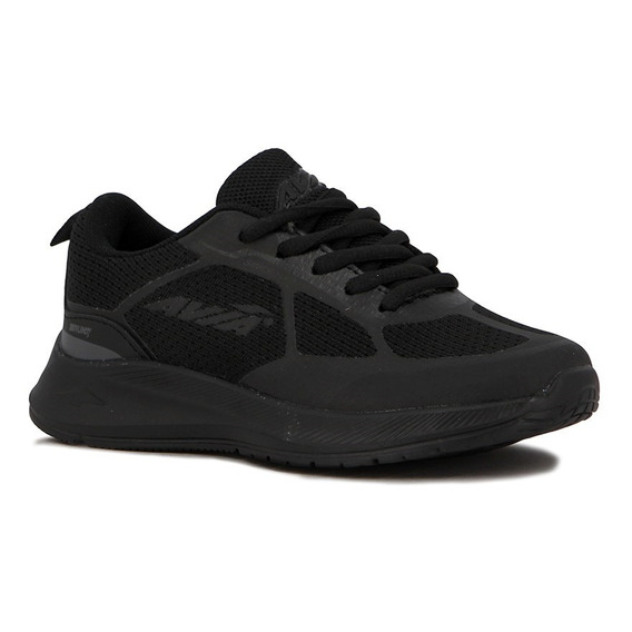 Avia Zapatillas Acordonadas Para Niño Evan- Black