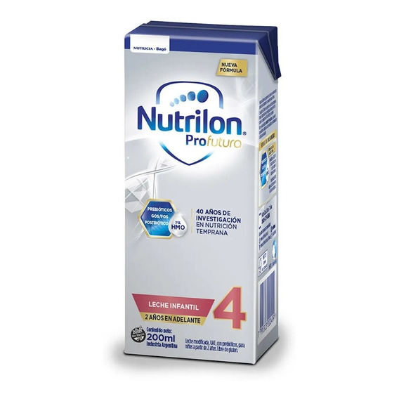 Leche Nutrilon 4 Pro Futura X 200ml Pack X 30 Nutricia Bago