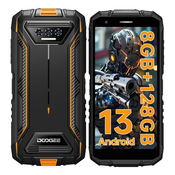 Doogee S41 Plus Dual SIM 128 GB naranja 4 GB RAM