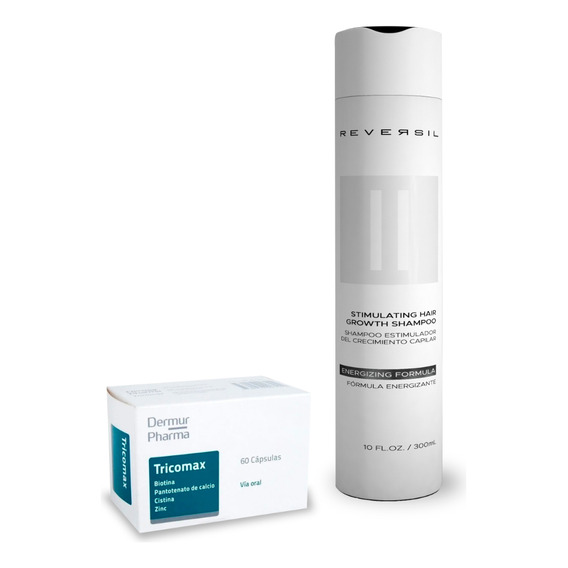 Tricomax + Reversil® Shampoo Estimulador | Pack Crecimiento