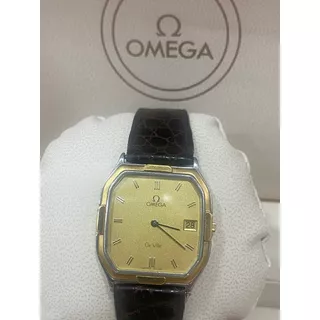 Reloj Omega De Ville Extra Plano Vintage Año 1985 