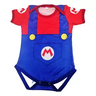 Pañalero Super Mario Bross Para Bebes