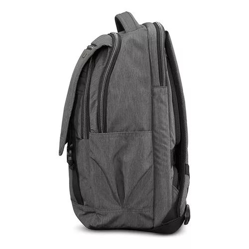 Samsonite Mochila moderna para laptop, Carbón Heather, talla única ,  Mochila moderna para portátil