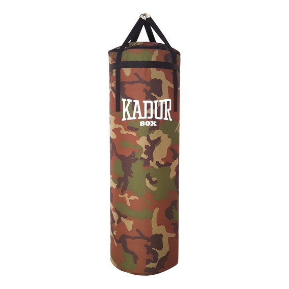 Bolsa Boxeo 90 Cm Cordura Reforzada Profesional Camuflada Color Camo verde